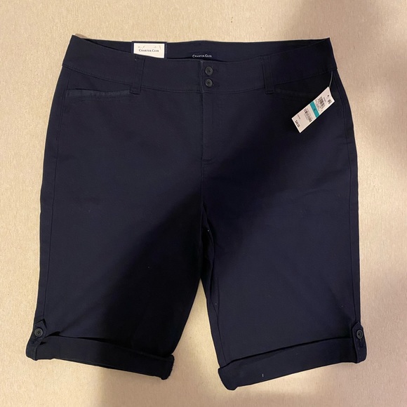 Charter Club Woman’s Shorts Size 16 - Picture 1 of 7
